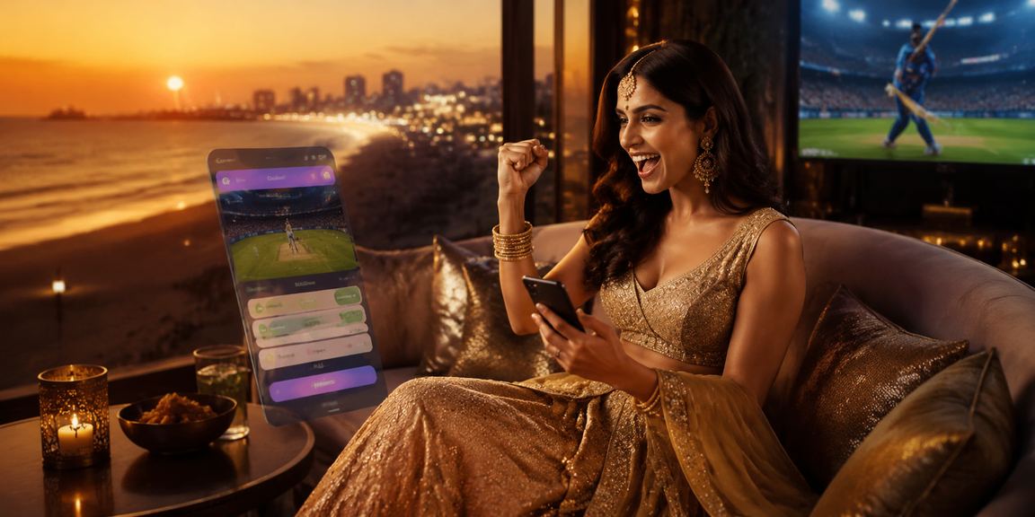 Cricket fans enjoying a night match
